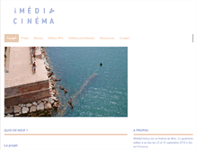 Tablet Screenshot of imediacinema.org